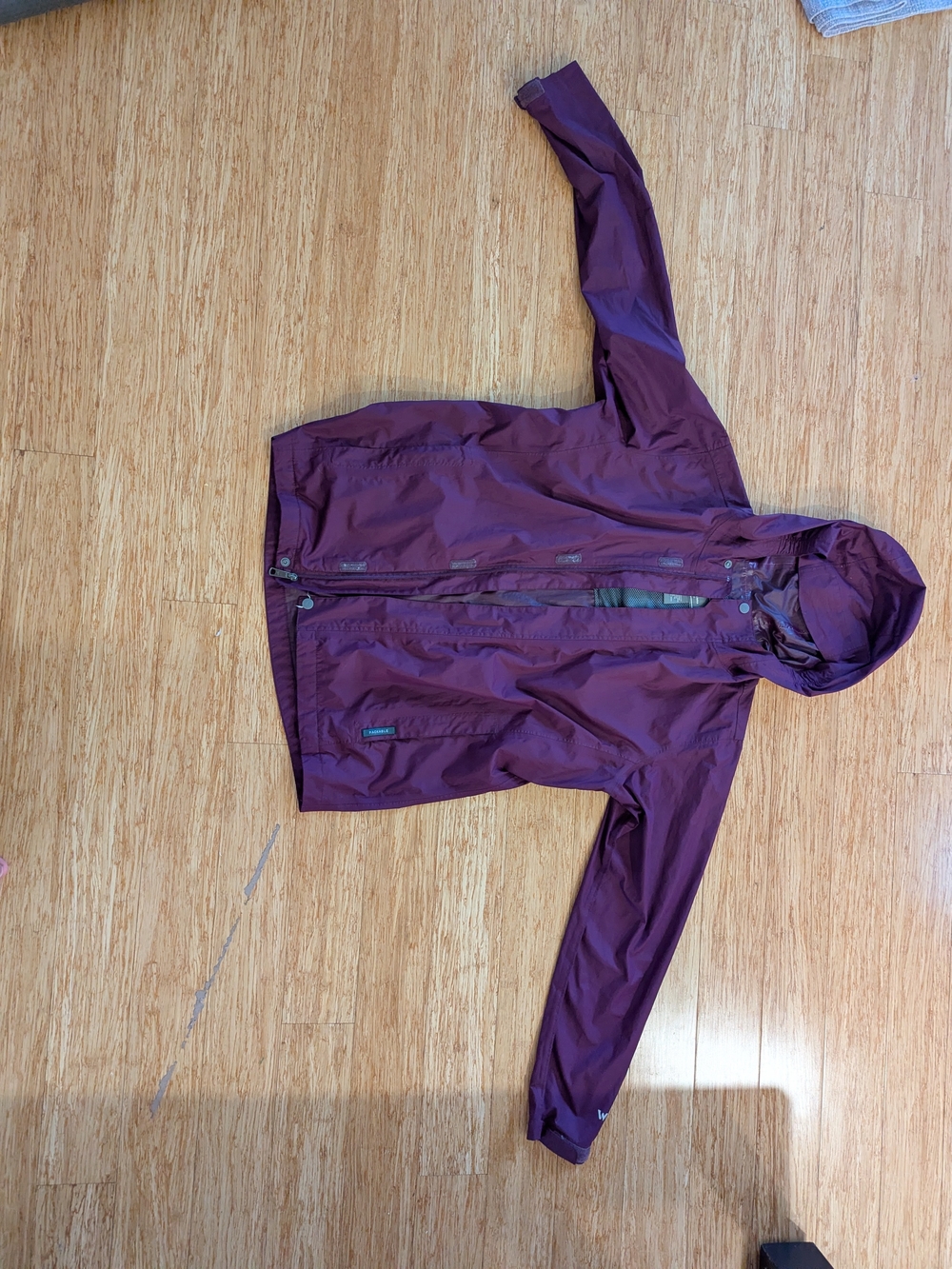 White Sierra Kids's Purple Hooded Ski/Snow Jacket